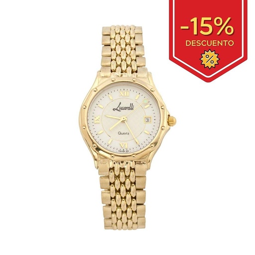 [R315] RELOJ ORO 18KL SEÑORA LUCARELLI