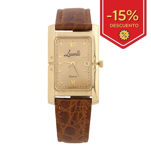 [R317] RELOJ ORO 18KL CABALLERO LUCARELLI