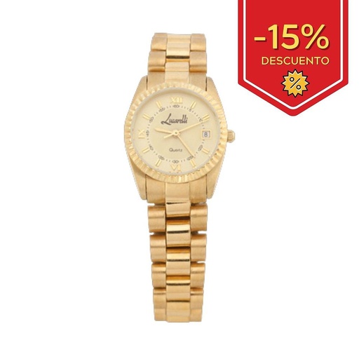 [R320] RELOJ ORO 18KL SEÑORA LUCARELLI