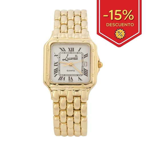 [R325] RELOJ ORO 18KL CABALLERO LUCARELLI