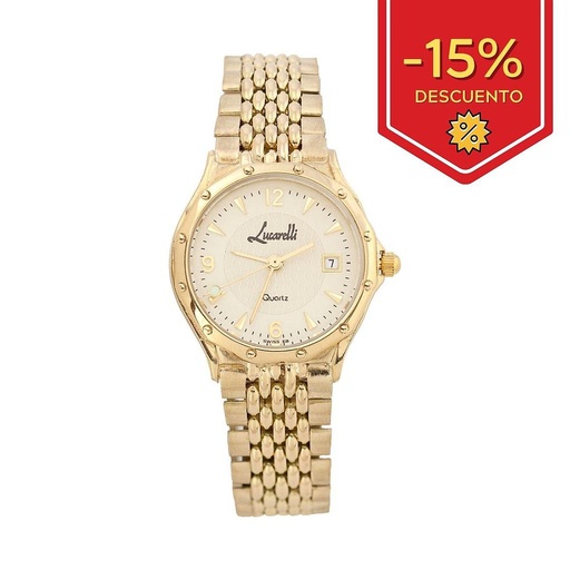 [R329] RELOJ ORO 18KL SEÑORA LUCARELLI