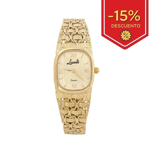 [R411] RELOJ ORO 18KL SEÑORA LUCARELLI