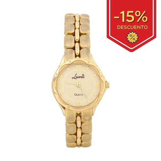 [R424] RELOJ ORO 18KL SEÑORA LUCARELLI