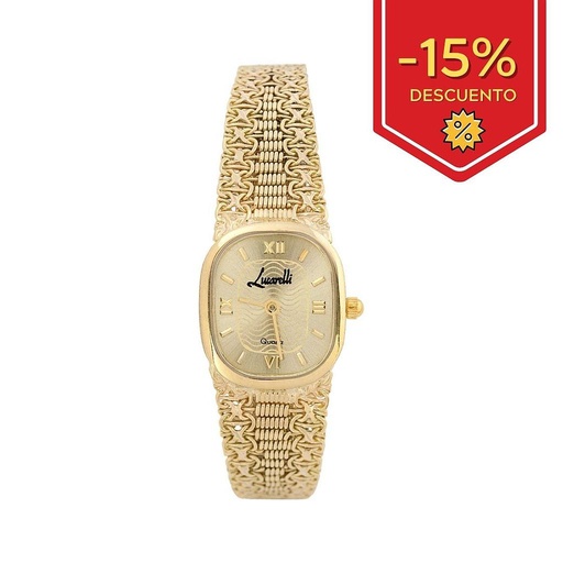 [R439] RELOJ ORO 18KL SEÑORA LUCARELLI