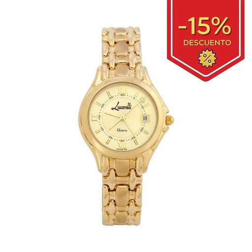 [R447] RELOJ ORO 18KL SEÑORA LUCARELLI