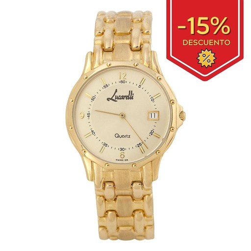 [R449] RELOJ ORO 18KL CABALLERO LUCARELLI