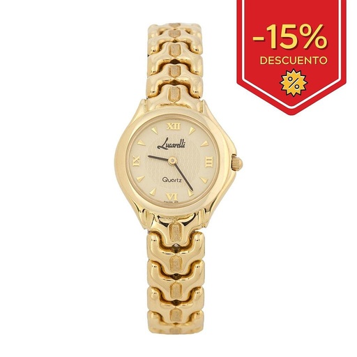 [R453] RELOJ ORO 18KL SEÑORA LUCARELLI
