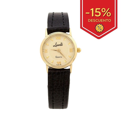 [R464] RELOJ ORO 18KL SEÑORA LUCARELLI