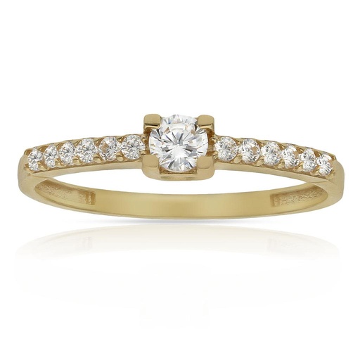 SORTIJA ORO 18KL CIRCONITAS