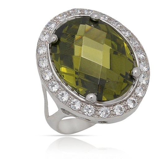 SORTIJA ORO BLANCO DE 18KL