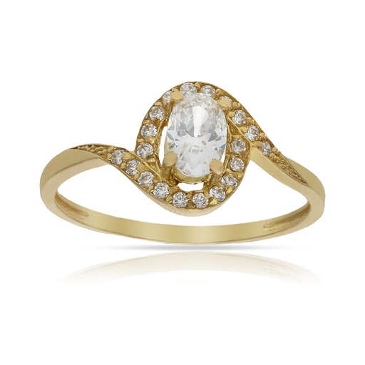 SORTIJA ORO 18KL CIRCONITAS