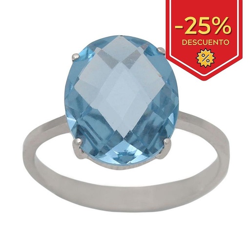 SORTIJA ORO BLANCO 18KL