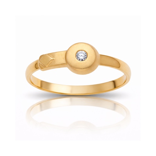 SORTIJA ORO 18KL CIRCONITA