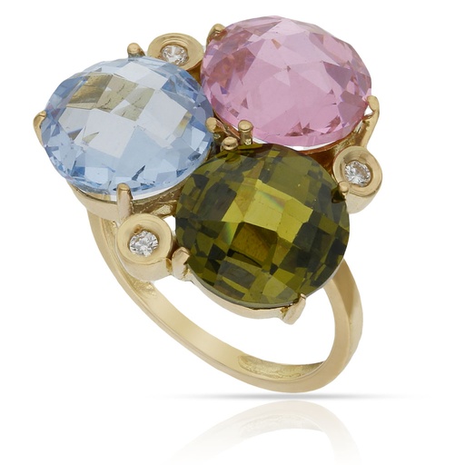 SORTIJA ORO 18KL CIRCONITAS