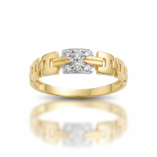 SORTIJA ORO 18KL CIRCONITAS