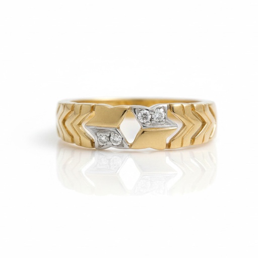 SORTIJA ORO 18KL CIRCONITAS