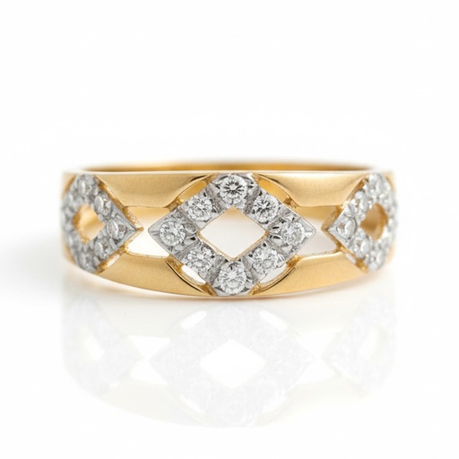 SORTIJA ORO 18KL CIRCONITAS