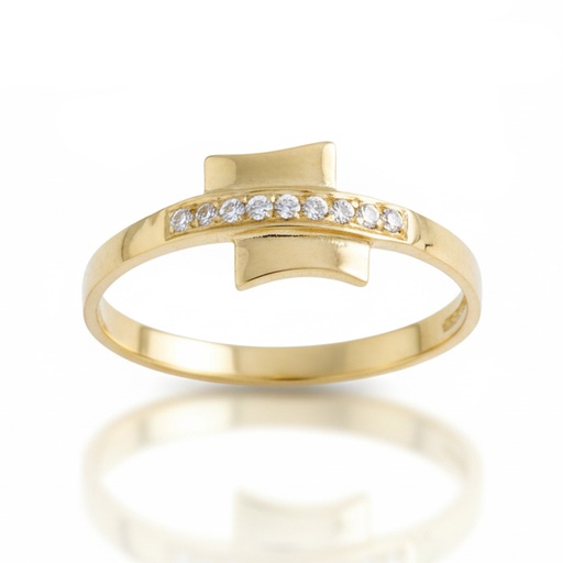 SORTIJA ORO 18KL CIRCONITAS