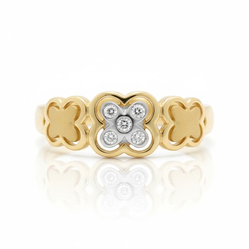 SORTIJA ORO 18KL CIRCONITAS