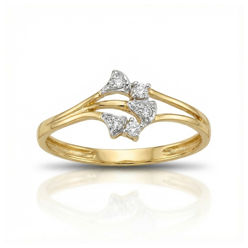 SORTIJA ORO 18KL CIRCONITAS