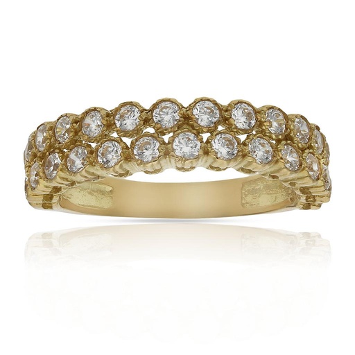 SORTIJA ORO 18KL CIRCONITAS