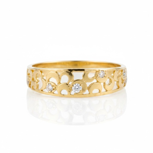 SORTIJA ORO 18KL CIRCONITAS