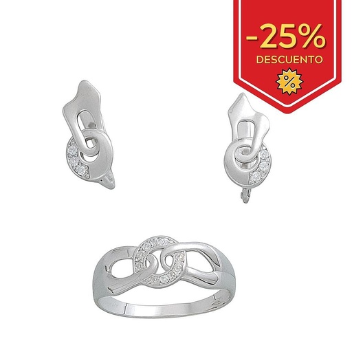 SORTIJA ORO BLANCO 18KL