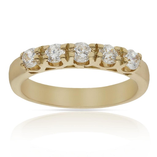 SORTIJA ORO 18KL CIRCONITAS