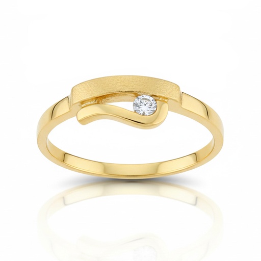 SORTIJA ORO 18KL CIRCONITA
