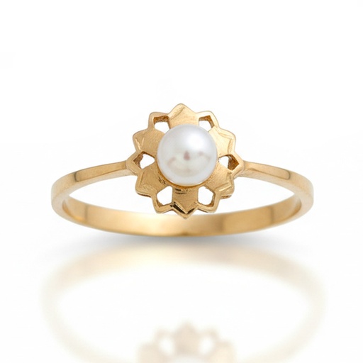 SORTIJA ORO 18KL PERLA CULTIVADA
