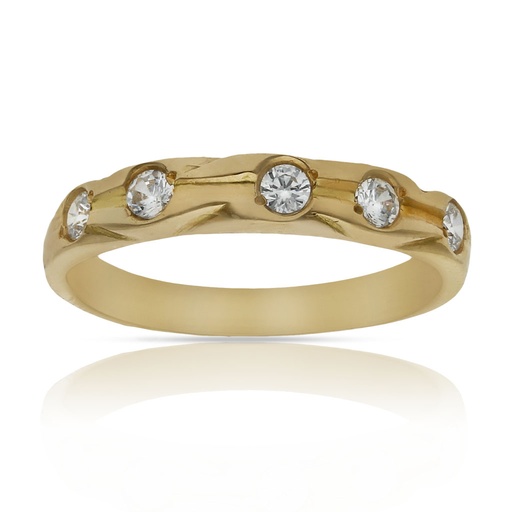 SORTIJA ORO 18KL CIRCONITAS