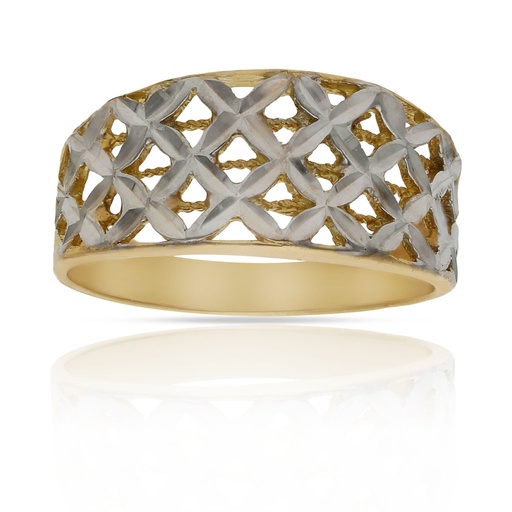 SORTIJA ORO 18KL BICOLOR