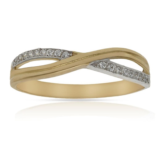 SORTIJA ORO 18KL CIRCONITAS