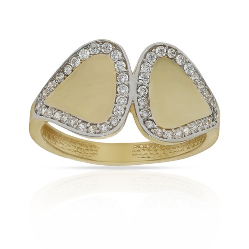 SORTIJA ORO 18KL CIRCONITAS