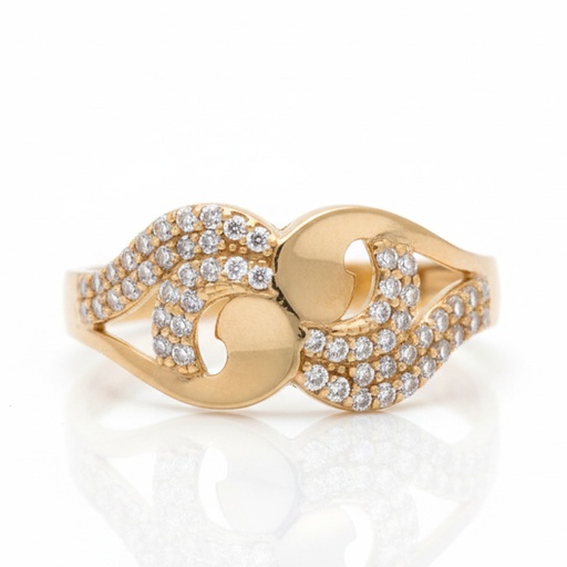 SORTIJA ORO 18KL CIRCONITAS