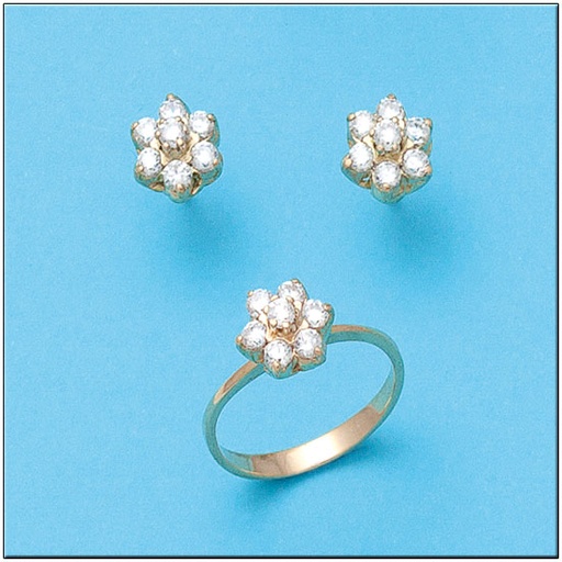 SORTIJA ORO 18KL CIRCONITAS