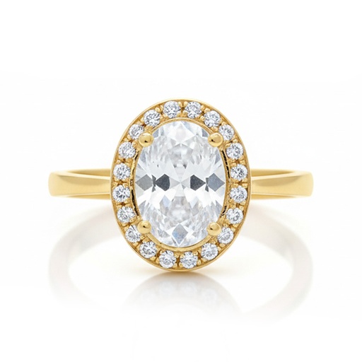 SORTIJA ORO 18KL CIRCONITAS