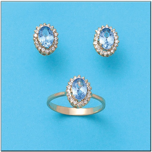 SORTIJA ORO 18KL CIRCONITAS