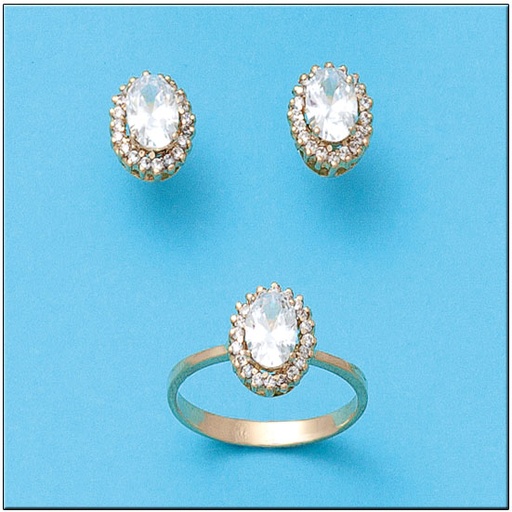 SORTIJA ORO 18KL CIRCONITAS