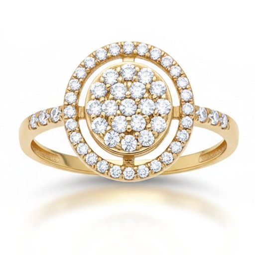 SORTIJA ORO 18KL CIRCONITAS