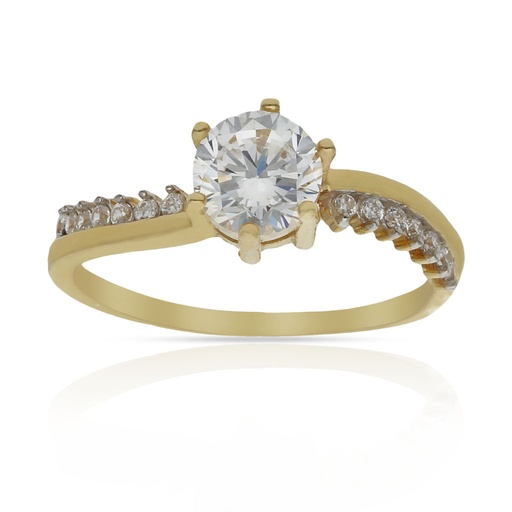 SORTIJA ORO 18KL CIRCONITAS