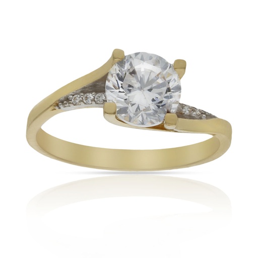 SORTIJA ORO 18KL CIRCONITAS