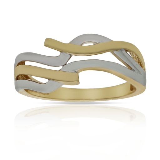 SORTIJA ORO 18KL BICOLOR