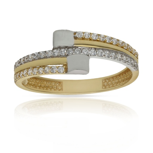 SORTIJA ORO 18KL CIRCONITAS