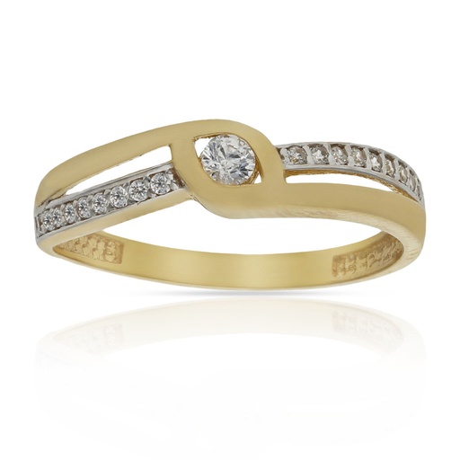 SORTIJA ORO 18KL CIRCONITAS