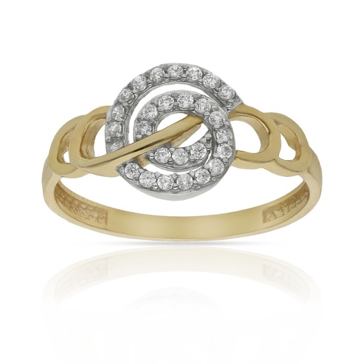 SORTIJA ORO 18KL CIRCONITAS