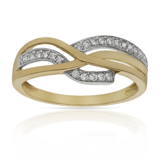 SORTIJA ORO 18KL CIRCONITAS