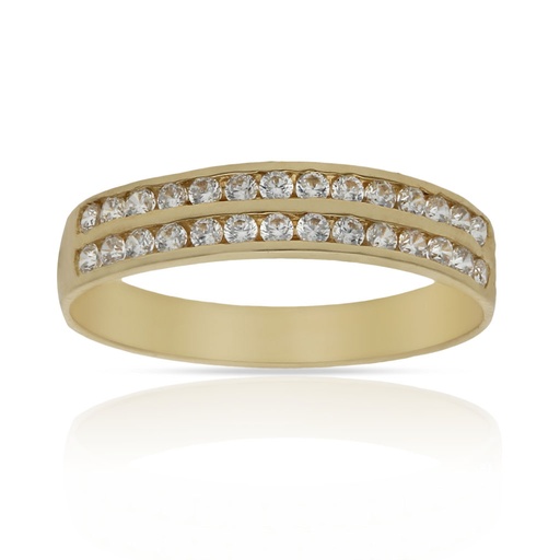 SORTIJA ORO 18KL CIRCONITAS