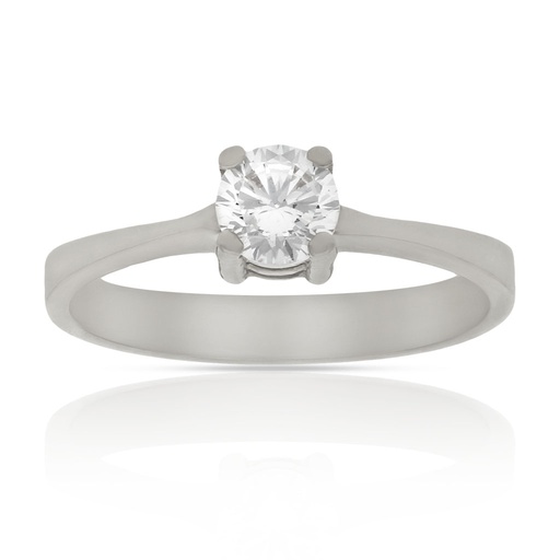 SORTIJA ORO BLANCO 18KL CIRCONITA