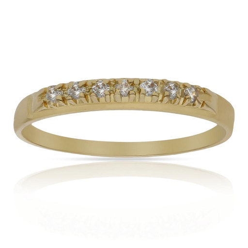 SORTIJA ORO 18KL CIRCONITAS